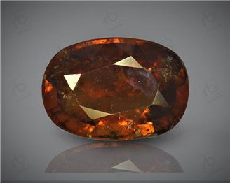 Natural Hessonite Garnet (Gomed) Certified 6.68 cts ( 1243 )